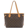 ルイヴィトン LOUIS VUITTON ネヴァーフル PM M46979 モノグラム モノグラムキャンバス トートバッグ ゴールド金具 茶 肩掛け