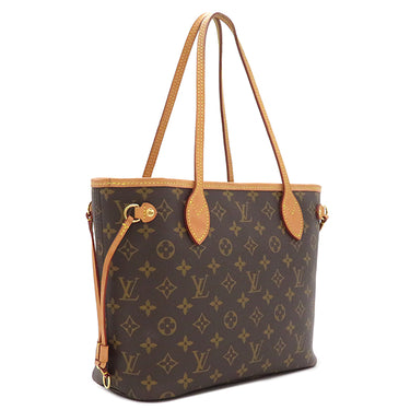 ルイヴィトン LOUIS VUITTON ネヴァーフル PM M46979 モノグラム モノグラムキャンバス トートバッグ ゴールド金具 茶 肩掛け