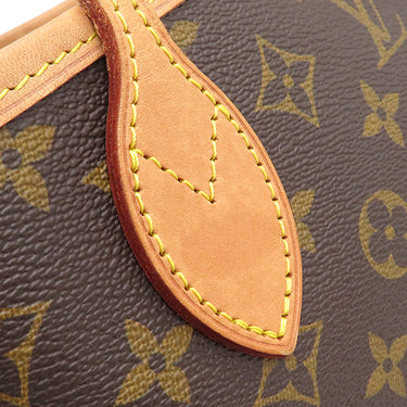ルイヴィトン LOUIS VUITTON ネヴァーフル PM M46979 モノグラム モノグラムキャンバス トートバッグ ゴールド金具 茶 肩掛け
