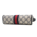 グッチ GUCCI GGスプリーム オフィディア ミニ バッグ 517350 ネイビー GGスプリームキャンバス ショルダーバッグ シルバー金具 紺