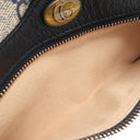 グッチ GUCCI GGスプリーム オフィディア ミニ バッグ 517350 ネイビー GGスプリームキャンバス ショルダーバッグ シルバー金具 紺
