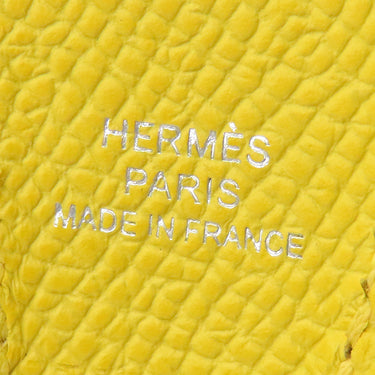 エルメス HERMES ポワソン ジョーヌナプル×クレ×ヴェールクリケット ヴォーエプソン アニョーミロ バッグチャーム 新品 未使用 黄色 オフホワイト 薄緑 魚 Poisson