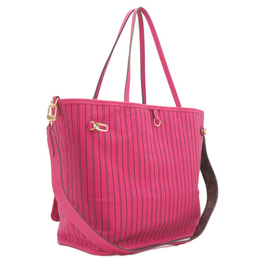 ルイヴィトン LOUIS VUITTON ネヴァーフル インサイドアウト MM M12707 ポンディシェリピンク モノグラムキャンバス 2WAYバッグ ゴールド金具 トートバッグ ショルダーバッグ リバーシブル