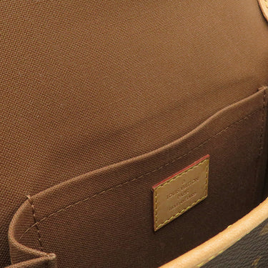 ルイヴィトン LOUIS VUITTON ソローニュ M42250 モノグラム モノグラムキャンバス ショルダーバッグ ゴールド金具 茶 斜め掛け