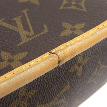 ルイヴィトン LOUIS VUITTON ソローニュ M42250 モノグラム モノグラムキャンバス ショルダーバッグ ゴールド金具 茶 斜め掛け