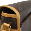 ルイヴィトン LOUIS VUITTON ソローニュ M42250 モノグラム モノグラムキャンバス ショルダーバッグ ゴールド金具 茶 斜め掛け
