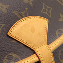 ルイヴィトン LOUIS VUITTON ソローニュ M42250 モノグラム モノグラムキャンバス ショルダーバッグ ゴールド金具 茶 斜め掛け