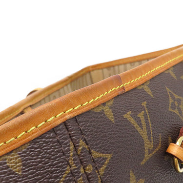 ルイヴィトン LOUIS VUITTON ネヴァーフル MM M40156 モノグラム モノグラムキャンバス トートバッグ ゴールド金具 茶 旧型
