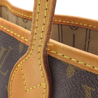 ルイヴィトン LOUIS VUITTON ネヴァーフル MM M40156 モノグラム モノグラムキャンバス トートバッグ ゴールド金具 茶 旧型