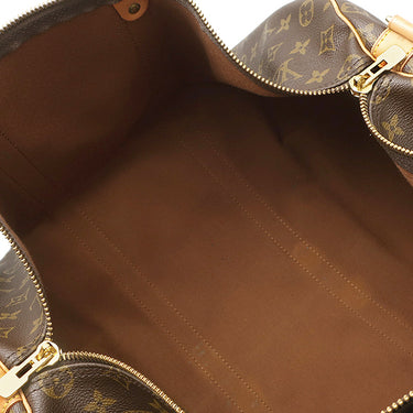 ルイヴィトン LOUIS VUITTON キーポル バンドリエール50 M41416 モノグラム モノグラムキャンバス ボストンバッグ ゴールド金具 茶 鍵・パドロック欠品