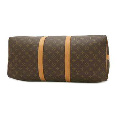ルイヴィトン LOUIS VUITTON キーポル バンドリエール50 M41416 モノグラム モノグラムキャンバス ボストンバッグ ゴールド金具 茶 鍵・パドロック欠品