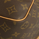 ルイヴィトン LOUIS VUITTON キーポル バンドリエール50 M41416 モノグラム モノグラムキャンバス ボストンバッグ ゴールド金具 茶 鍵・パドロック欠品
