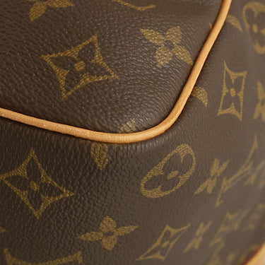 ルイヴィトン LOUIS VUITTON キーポル バンドリエール50 M41416 モノグラム モノグラムキャンバス ボストンバッグ ゴールド金具 茶 鍵・パドロック欠品