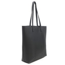 サンローラン SAINT LAURENT ノースサウス ショッピングバッグ 600306 ブラック カーフ ポリウレタン トートバッグ ゴールド金具 黒