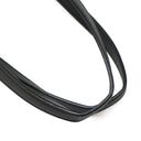 サンローラン SAINT LAURENT ノースサウス ショッピングバッグ 600306 ブラック カーフ ポリウレタン トートバッグ ゴールド金具 黒