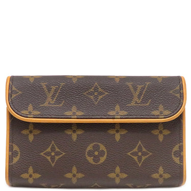 ルイヴィトン LOUIS VUITTON ポシェット フロランティーヌ M51855 モノグラム モノグラムキャンバス ウエストバッグ ゴールド金具 ベルトバッグ