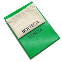 ボッテガヴェネタ BOTTEGA VENETA カセット コインパース付き 749455VBWD28803 ブラック カーフ 二つ折り財布 黒 緑 札入れ コンパクト