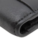 ボッテガヴェネタ BOTTEGA VENETA カセット コインパース付き 749455VBWD28803 ブラック カーフ 二つ折り財布 黒 緑 札入れ コンパクト
