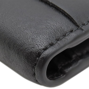 ボッテガヴェネタ BOTTEGA VENETA カセット コインパース付き 749455VBWD28803 ブラック カーフ 二つ折り財布 黒 緑 札入れ コンパクト