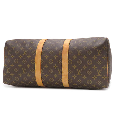 ルイヴィトン LOUIS VUITTON キーポル 45 M41428 モノグラム モノグラムキャンバス ボストンバッグ ゴールド金具 茶 鍵・パドロック欠品