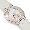 腕時計 エルメス HERMES エルメスカット GM 36mm SD1.520 自動巻き メンズ レディース K18PG×SS コンビ アラビア シルバー