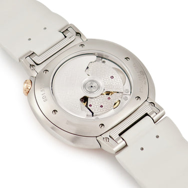 腕時計 エルメス HERMES エルメスカット GM 36mm SD1.520 自動巻き メンズ レディース K18PG×SS コンビ アラビア シルバー