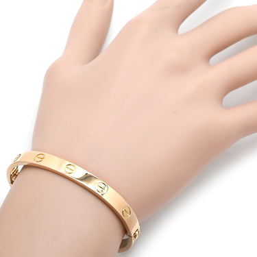 カルティエ Cartier LOVE ラブブレス 旧型 ピンクゴールド K18PG #16 ブレスレット 750 18K PG バングル