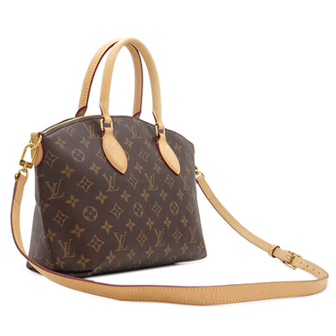 ルイヴィトン LOUIS VUITTON ボエシ NM PM M45986 モノグラム モノグラムキャンバス 2WAYバッグ ゴールド金具 茶 ハンドバッグ ショルダー