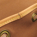 ルイヴィトン LOUIS VUITTON モンスリ MM M51136 モノグラム モノグラムキャンバス リュック・デイパック ゴールド金具 茶 バッグパック