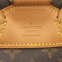 ルイヴィトン LOUIS VUITTON モンスリ MM M51136 モノグラム モノグラムキャンバス リュック・デイパック ゴールド金具 茶 バッグパック
