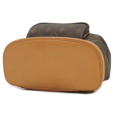ルイヴィトン LOUIS VUITTON モンスリ MM M51136 モノグラム モノグラムキャンバス リュック・デイパック ゴールド金具 茶 バッグパック