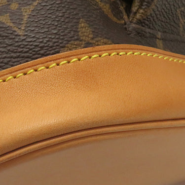 ルイヴィトン LOUIS VUITTON モンスリ MM M51136 モノグラム モノグラムキャンバス リュック・デイパック ゴールド金具 茶 バッグパック