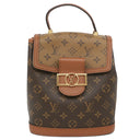 ルイヴィトン LOUIS VUITTON ドーフィーヌ バックパック M45142 モノグラムリバース モノグラムキャンバス モノグラムリバースキャンバス リュック・デイパック ゴールド金具 LVサークル