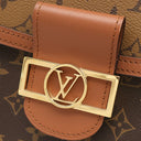 ルイヴィトン LOUIS VUITTON ドーフィーヌ バックパック M45142 モノグラムリバース モノグラムキャンバス モノグラムリバースキャンバス リュック・デイパック ゴールド金具 LVサークル