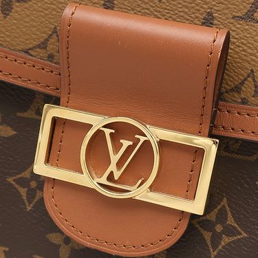 ルイヴィトン LOUIS VUITTON ドーフィーヌ バックパック M45142 モノグラムリバース モノグラムキャンバス モノグラムリバースキャンバス リュック・デイパック ゴールド金具 LVサークル