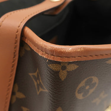 ルイヴィトン LOUIS VUITTON ドーフィーヌ バックパック M45142 モノグラムリバース モノグラムキャンバス モノグラムリバースキャンバス リュック・デイパック ゴールド金具 LVサークル