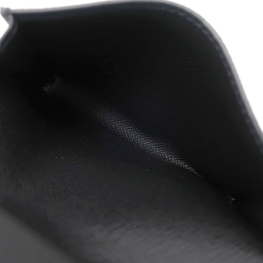 ルイヴィトン LOUIS VUITTON アンヴェロップ カルト ドゥ ヴィジット N63338 ダミエグラフィット ダミエグラフィットキャンバス カードケース シルバー金具 黒