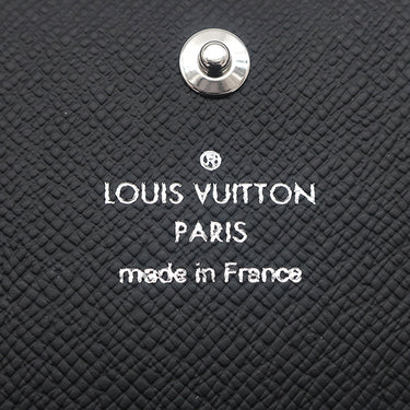 ルイヴィトン LOUIS VUITTON アンヴェロップ カルト ドゥ ヴィジット N63338 ダミエグラフィット ダミエグラフィットキャンバス カードケース シルバー金具 黒