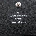 ルイヴィトン LOUIS VUITTON アンヴェロップ カルト ドゥ ヴィジット N63338 ダミエグラフィット ダミエグラフィットキャンバス カードケース シルバー金具 黒