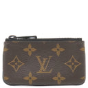 ルイヴィトン LOUIS VUITTON ポシェット クレ M44487 モノグラムソーラーレイ モノグラムキャンバス コインケース ブラック金具 茶 オレンジ チェーンフック付き 小銭入れ