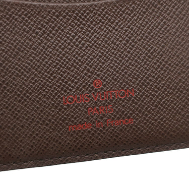 ルイヴィトン LOUIS VUITTON オーガナイザー ドゥ ポッシュ N63145 ダミエエベヌ ダミエキャンバス カードケース 名刺入れ