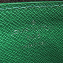 ルイヴィトン LOUIS VUITTON コインカード ホルダー Ｍ81627 グリーン モノグラムマカサー コインケース シルバー金具 黒 緑 フラグメントケース
