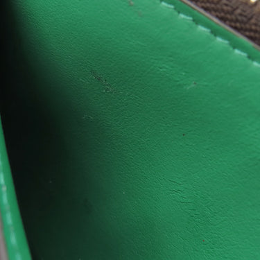 ルイヴィトン LOUIS VUITTON コインカード ホルダー Ｍ81627 グリーン モノグラムマカサー コインケース シルバー金具 黒 緑 フラグメントケース