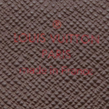 ルイヴィトン LOUIS VUITTON ミュルティクレ4 N62631 ダミエエベヌ ダミエキャンバス キーケース ゴールド金具 茶 ブラウン