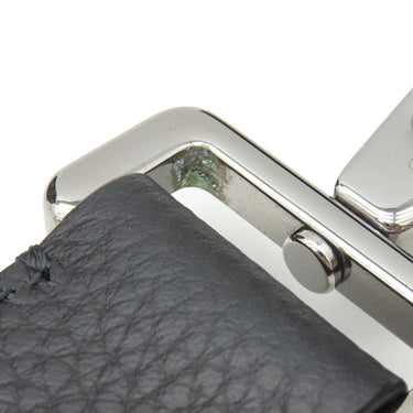 クリスチャン・ディオール Christian Dior オブリーク ケニー シャーフ ネイビー×ベージュ レザー ジャガード ショルダーバッグ シルバー金具 黒 オブリークジャガード