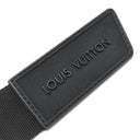 ルイヴィトン LOUIS VUITTON サンチュール スケーター M0544 ブラック コットン ベルト マットブラック金具 黒 モノグラムフラワーモチーフ 35MM