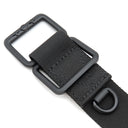 ルイヴィトン LOUIS VUITTON サンチュール スケーター M0544 ブラック コットン ベルト マットブラック金具 黒 モノグラムフラワーモチーフ 35MM