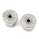 エルメス HERMES ポップアッシュ Hピアス レッド×シルバー GP ラッカー仕上げ ピアス ポップH H型 POP ラッカー 赤 ルージュ シルバー