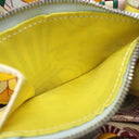 エルメス HERMES アザップコンパクト シルクイン オールオーバー ブル－ブリュム ヴォースイフト シルク コインケース シルバー金具 パティスリー フランセーズ