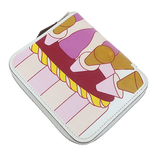 エルメス HERMES アザップコンパクト シルクイン オールオーバー ブル